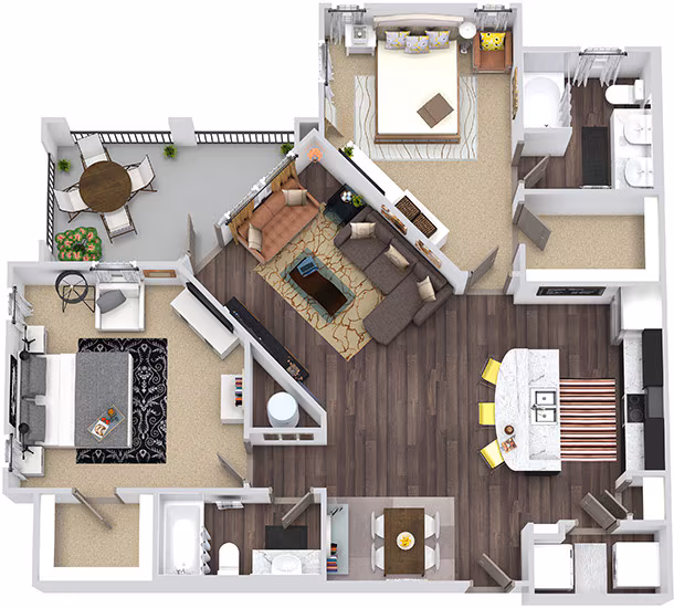 The Dessau 13210 floor plan
